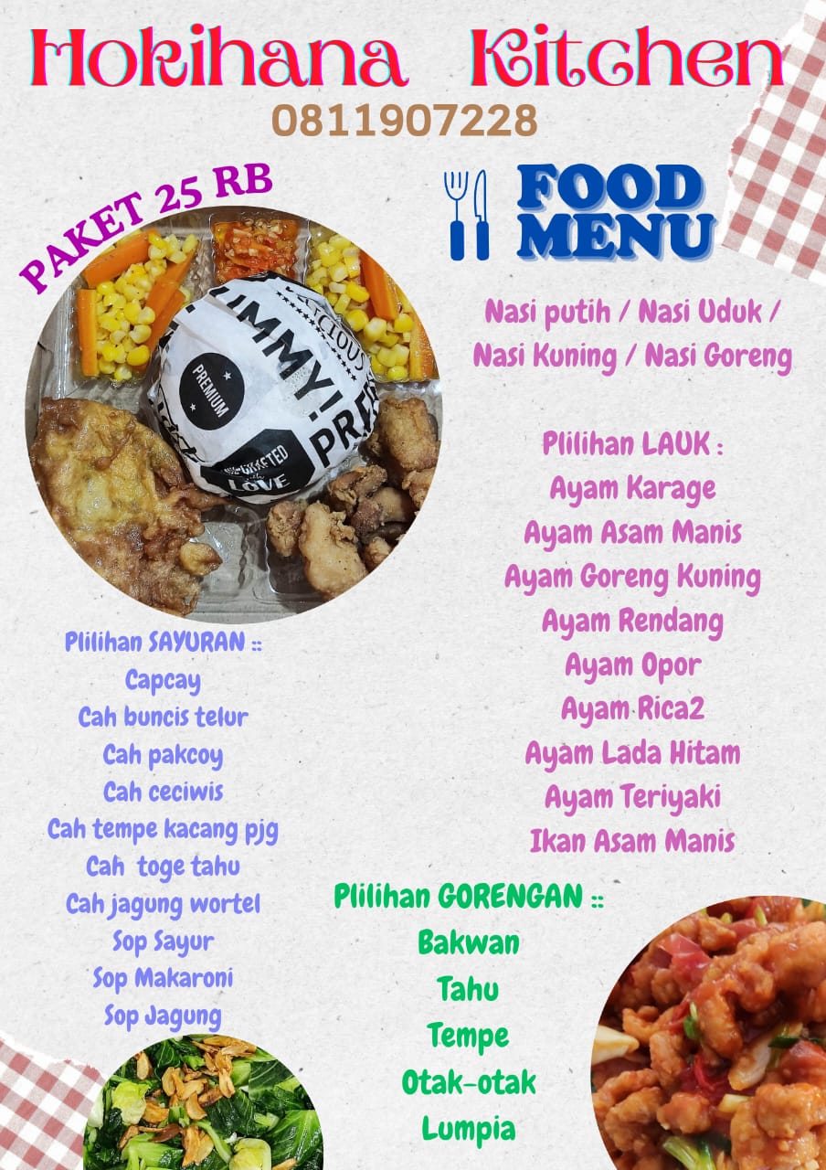 Menu Bu Hanna Lay