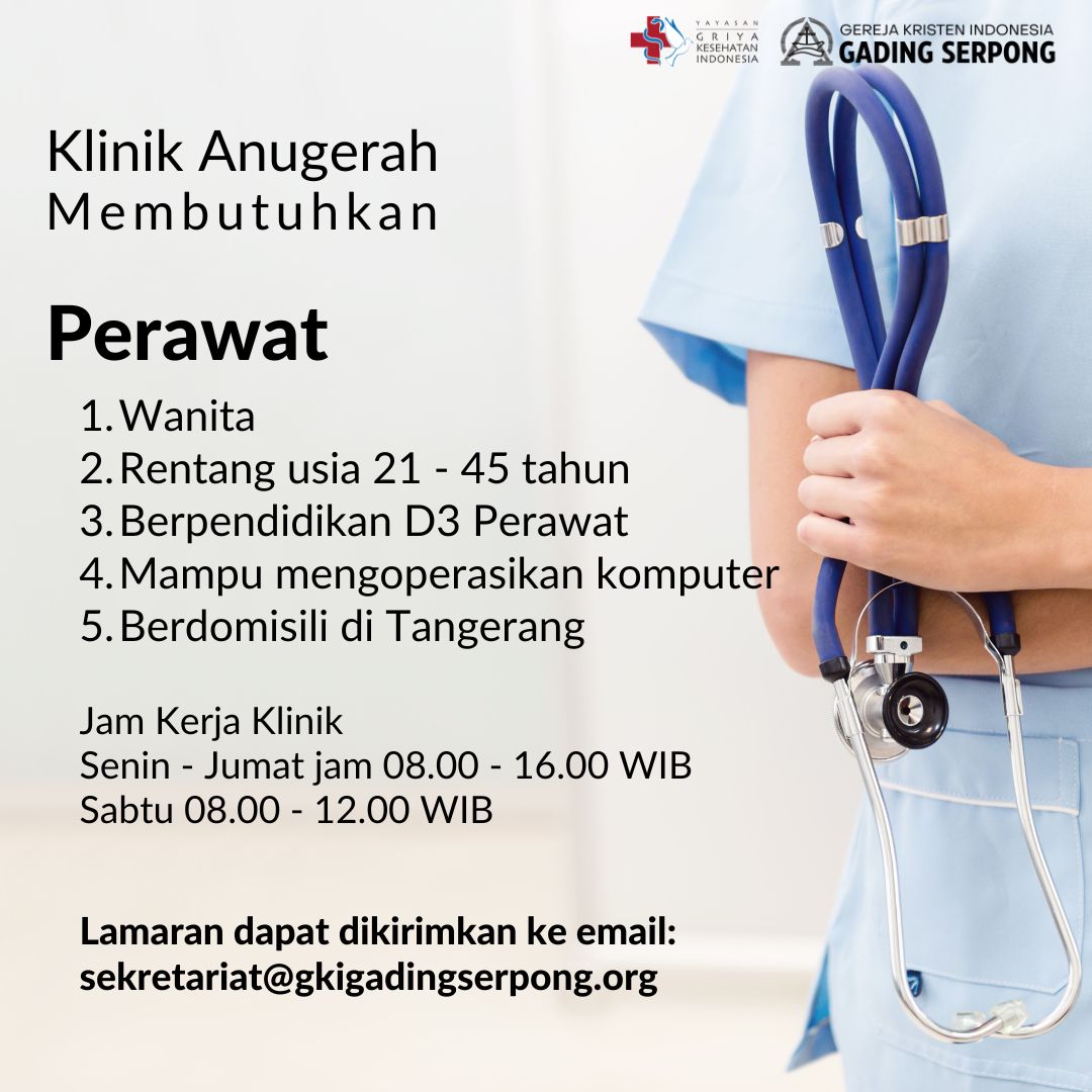 IG INFO LoKer Perawat Klinik Anugerah