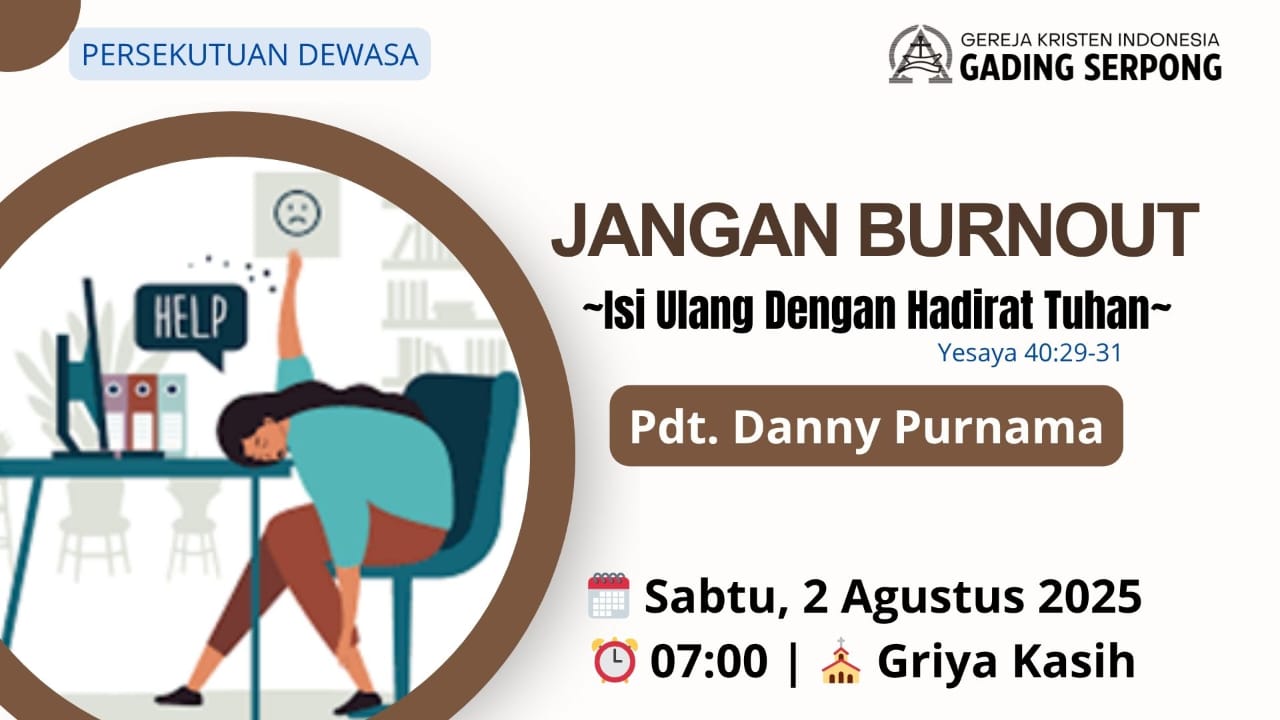 Persekutuan Dewasa (Sabtu) | 2 Agustus 2025
