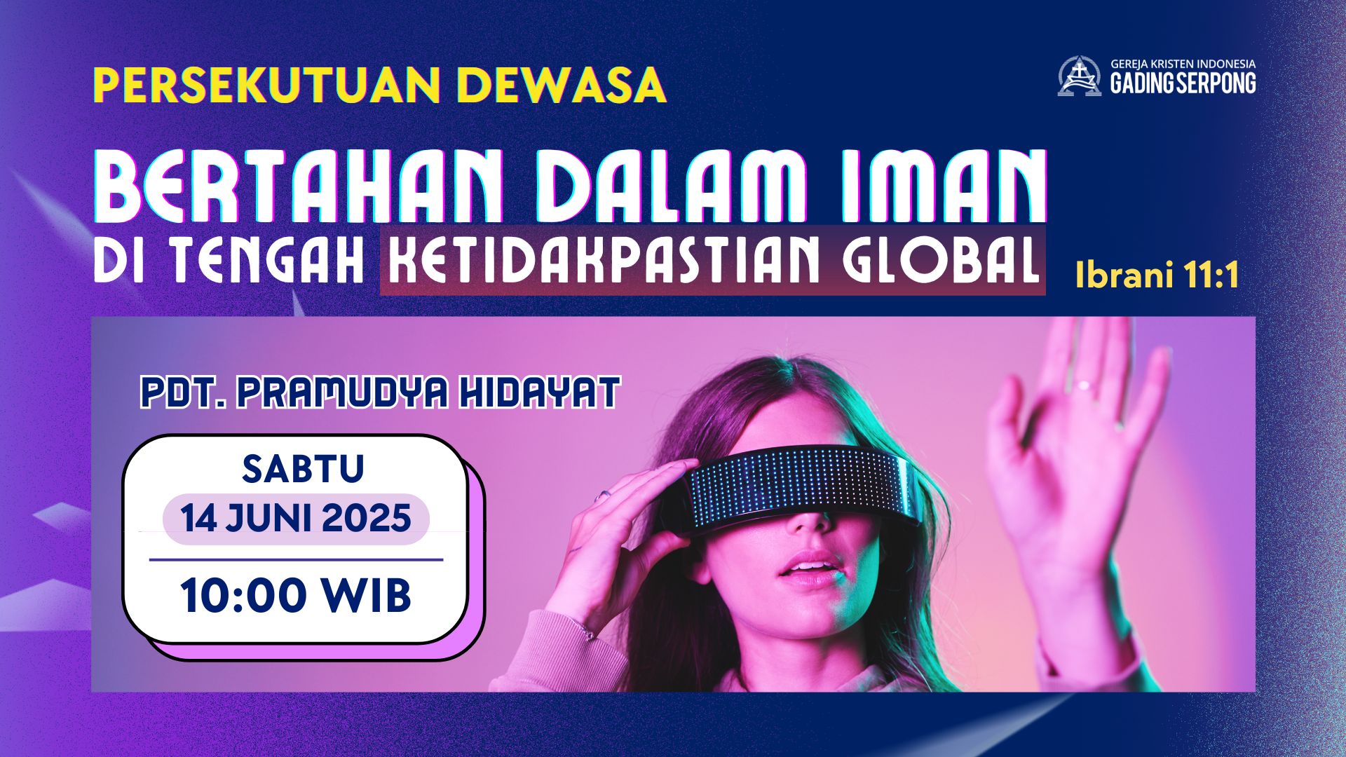 Persekutuan Dewasa | 14 Juni 2025