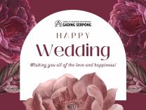 Kebaktian Peneguhan dan Pemberkatan Pernikahan | 26 April 2025