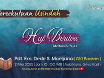 Persekutuan Usia Indah | 21 Mei 2025