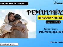 Persekutuan Doa Jemaat | 2 November 2024