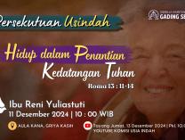 Persekutuan Usia Indah | 11 Desember 2024