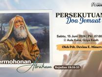 Persekutuan Doa Jemaat | 15 Juni 2024