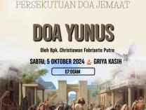 Persekutuan Doa Jemaat | 5 Oktober 2024