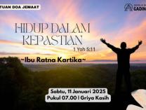 Persekutuan Doa Jemaat | 11 Januari 2025