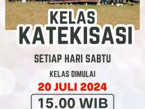 Info Kelas Katekisasi Juli 2024