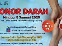 Donor Darah 5 Januari 2025