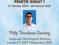 Info Praktik Jemaat 1 : Philip Theodorus Saerang