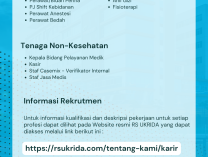 Info Lowongan Kerja | RS UKRIDA